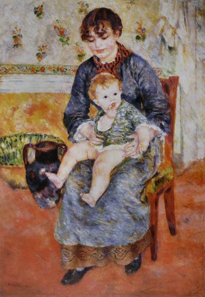 Pierre-Auguste_Renoir_-_Mère_et_enfant