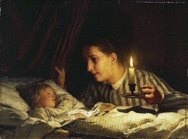 Albert-AnkerJeune-maman-contemplant-son-enfant1875.jpg