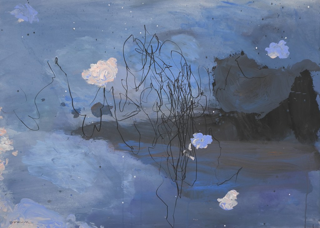 Poèmes de  Xavier Grall et peintures de Matthieu&nbsp;Dorval…