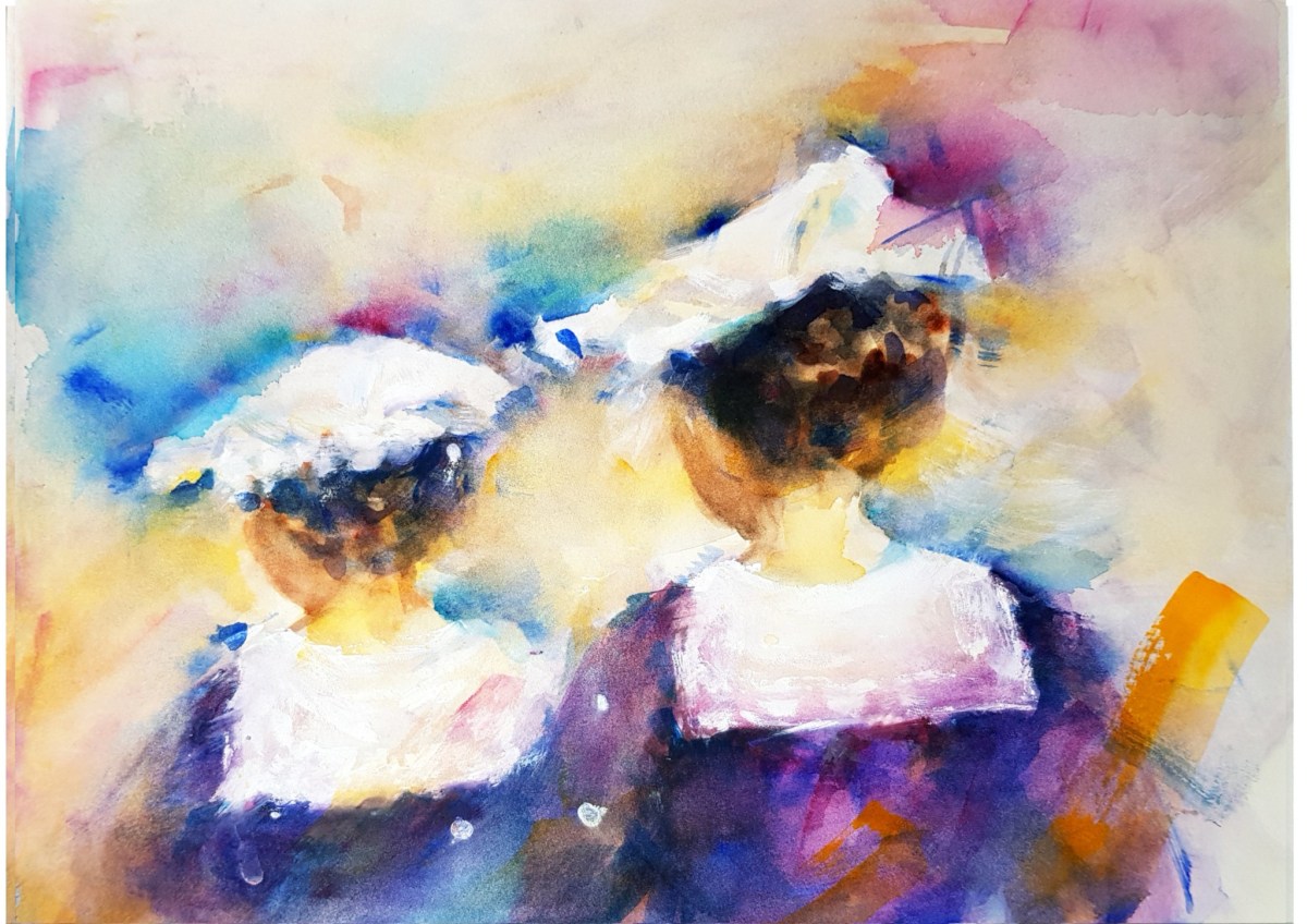 La beauté des couleurs..&nbsp;AQUARELLES..